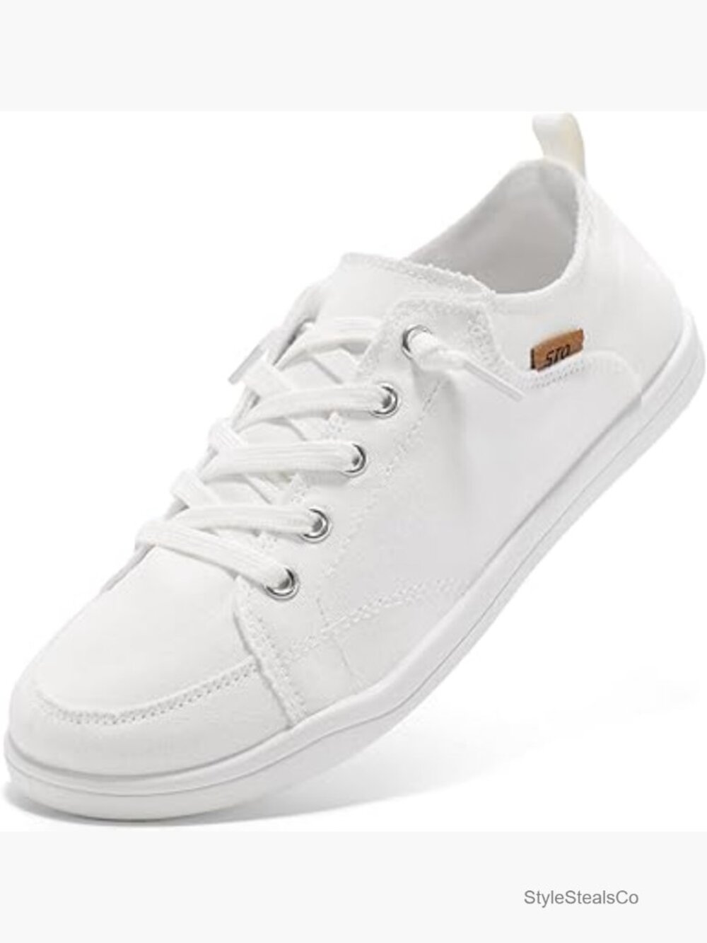 Slip On Canvas Sneakers Machine Washable Lightweight Walking Shoes